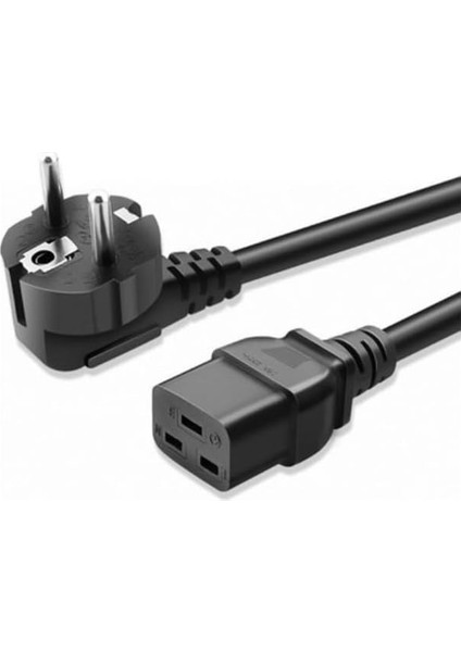 Metre C19 Power Kablo 16 Amper C19 Ups Kablosu