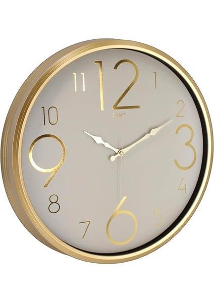 52 cm Akar Saniye Sessiz Mekanizma Duvar Saati