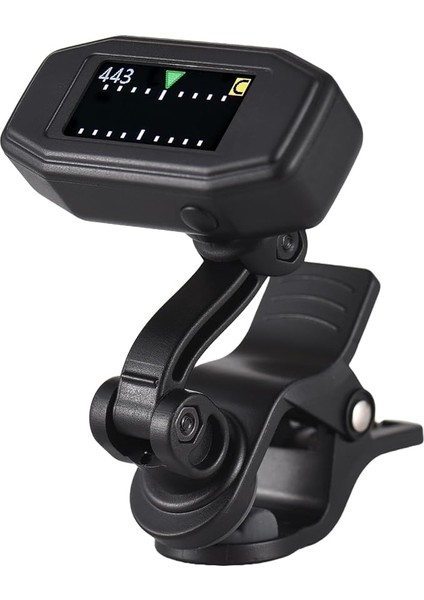 Aroma Gitar Akort Cihazı, Kromatik Gitar, Bas, Keman, Ukulele, Tft Renkli Ekran, Dinamik Ekran, Şarj Edilebilir, Taşınabilir, Katlanabilir Döner Klips