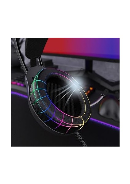 T710 Rgb 7.1 USB Mikrofonlu Gaming Oyuncu Kulaklığı fırsatları