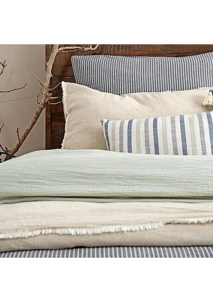 Concept Alba Striped Kırlent Lacivert 30X50 fırsatları