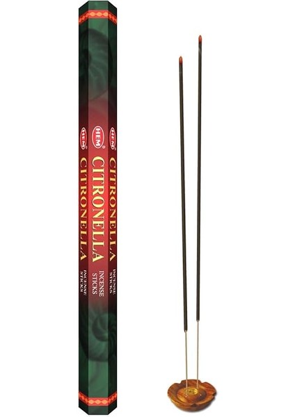 Citronella Tütsü Çubuğu Seti (3,7 Inç x 2,3 Inç x 25,5 Cm, Siyah, 120'LI Paket) fiyatları