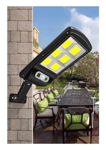Model Güneş Enerjili Solar 120 Ledli 3 Modlu Su Geçirmez Bahçe Kapı Önü Lambası fiyatları