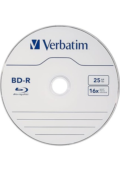 25 GB 6 x Blu-Ray Tek Katmanli Kaydedilebilir Disk Bd-R, 10 Disk Mili 97238 – 50PK Mil fiyatları