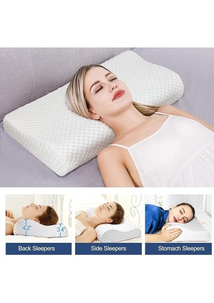 Ortopedik Visko Boyun Yastığı Ortapedik Boyun Yastığı Boyun Düzleşmesi Boyun Için Özel Visco Yastık fiyatları