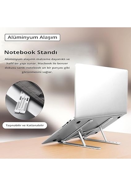 Rabbit Alüminyum Portatif Notebook ve Tablet Standı indirimleri