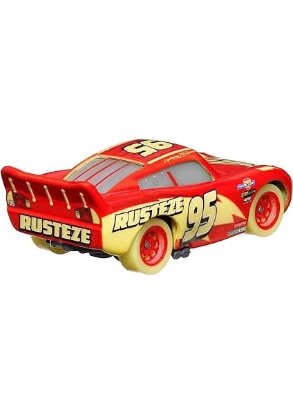 Karanlıkta Parlayan Yarışçılar Tekli Karakter Araçlar HPG76 - HPG77 Lightning Mcqueen modelleri