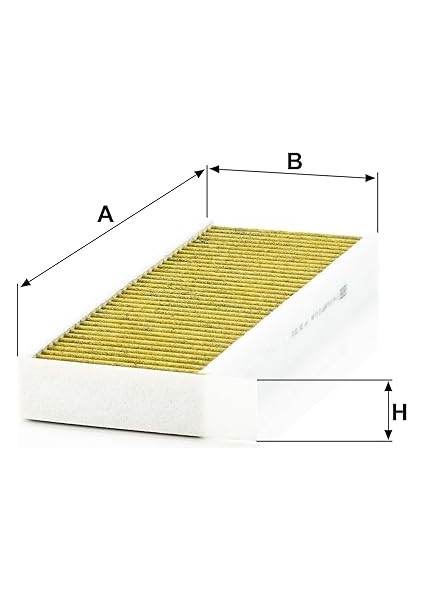 Freciousplus - Anti-Alerjen Kabin Filtresi Fp 29 003-2 (Citroen) modelleri