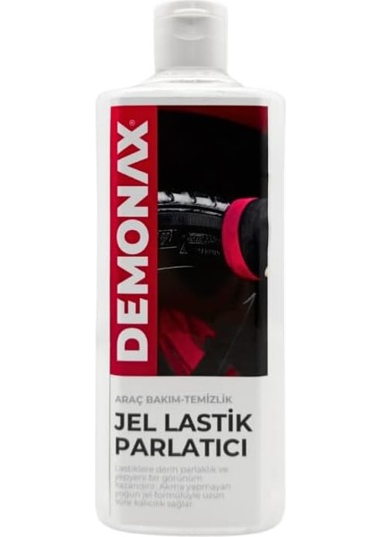 Jel Lastik Parlatıcı, 400ML, Yüksek Parlaklık, Uzun Süre Kalıcı