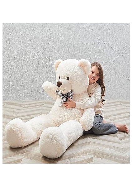 cm Rengarenk Papyonlu Peluş Ayıcık -% 100 Yerli Beyaz fiyatları