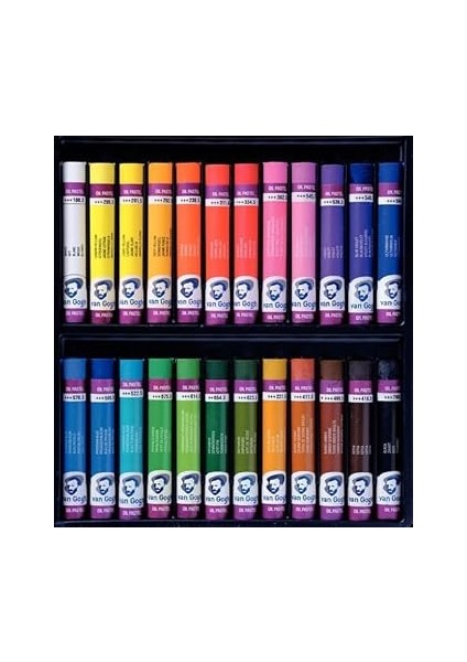 Gogh Yağlı Pastel 24 Renk Set fırsatları