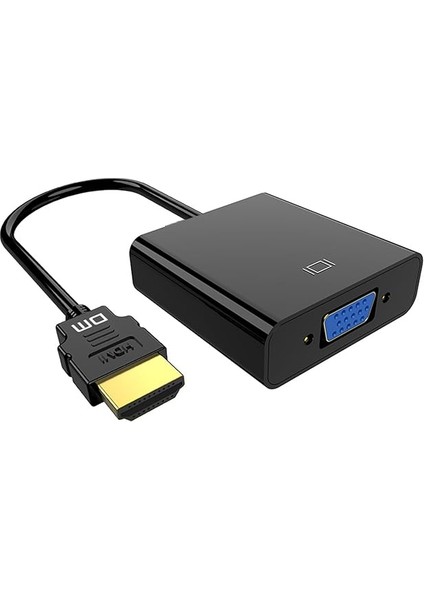 CHB020 HDMI To VGA Dişi Çevirici Adaptör Siyah fiyatları