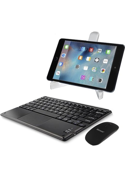 Lenovo Tab M11 11 Inch Tablet Için Touchpad Bluetooth Klavye 25CM+ Bluetooth MOUSE+STAND-AL2759