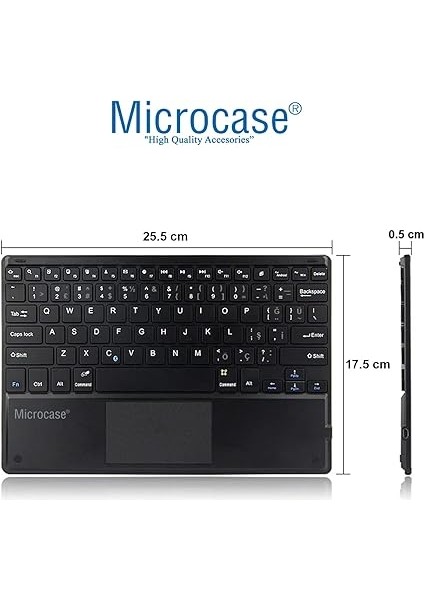 Lenovo Tab M11 11 Inch Tablet Için Touchpad Bluetooth Klavye 25CM+ Bluetooth MOUSE+STAND-AL2759 fırsatları