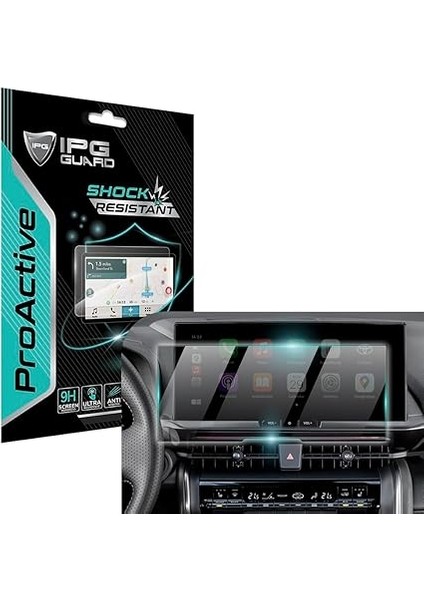 2025 C-Hr - Hybrid Passion X-Sport X-Style 12.3 Inch Navigasyon Için 9h Nano Ipg Proactive Ekran Koruyucu, Pürüzsüz Cam Bitiş, Ultra Duyarlı Dokunmatik Hassasiyet, Darbeye Dayanıklı fiyatları