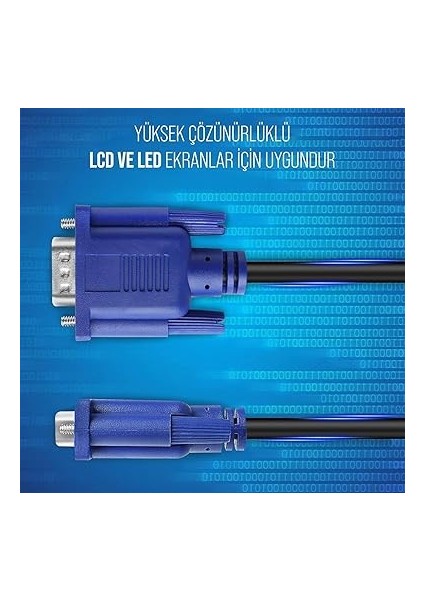 VGA Görüntü Kablosu 3 Metre (C-507) indirimleri