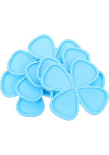 5ADET Li Epoksi Gitar Seçimi Kalıp Seti Yüksek Kalite Silikon Kolay Diy Müzik Aksesuarları Için Uygun Eğlenceli ve Anlamlı El Yapımı Seçenekler