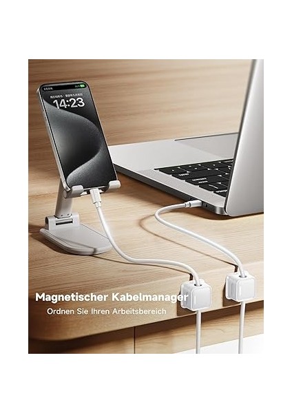 Kablo Klipsli Tutucu, 8 Paket Manyetik Çalışma Masası Kablo Düzenleyici Yönetim, Telefon Şarj Kablosu Tutucu, Güçlü Yapışan Tel Şarj Cihazı, Komodin, Mutfak Aletleri Için Tutucu fiyatları