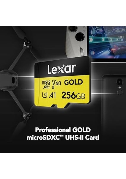 256GB Professional Gold V60 280MB Uhs-Iı Micro Sd Hafıza Kartı modelleri