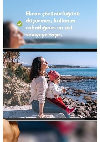 Samsung Galaxy Tab S9 Fe 10.9 Inç Uyumlu Temperli Ekran Koruyucu Kırılmaz Cam Glass X510 X515 X517 modelleri