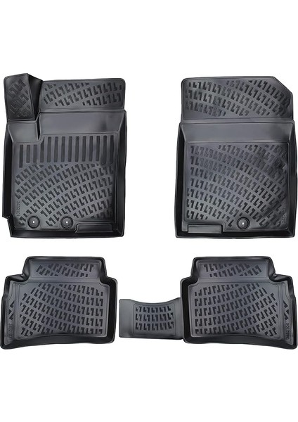 Kia Stonic 2017 Sonrası Uyumlu 3D Havuzlu Paspas