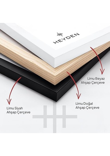 Fotoğraf Çerçevesi - Zamana Iz Bırakan Çerçeve (Siyah, 10X15 - Ayaklı) modelleri