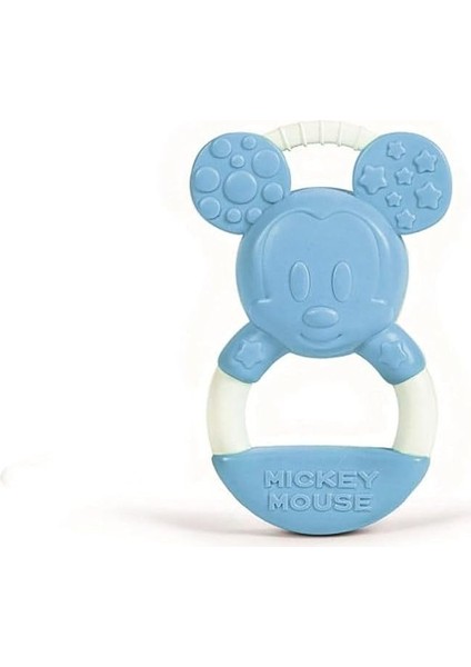 17343 Disney Mickey Bebek Teether, 0 Aylık ve Daha Eski Için Uygundur, Makinede Yıkanabilir ve Cilasızdır, Çok Renkli, Tek Beden Herkese Uyar