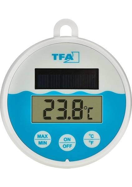 Dostmann Dijital Havuz Termometresi, Güneş Enerjili, 30.1068.02, Suda Yüzer, Havuz/havuz/jakuzi Için Uygundur, Sabitleme Ipi (1 M), Güneş Enerjisiyle Çalışır, Beyaz-Mavi fiyatları