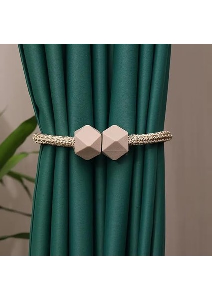 Perde Klipleri Iç Dekorasyon Kare Model Perde Toplayıcı Toka Perde Tutucu Aksesuarı