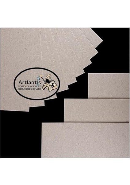 Mukavva Gri 3 mm 10 Adet 1 Paket 14,8X21 cm A-5 Mukavva 3 mm Kalınlığında A-5 Mukavva fırsatları