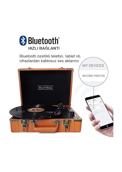 Master T317UB Çanta Pikap - Bluetooth | Şarj Özellikli modelleri