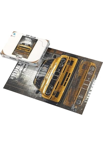 Craft Bmw Klasik Araba Temalı 500 Parça Puzzle modelleri