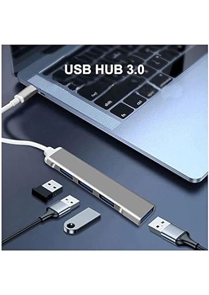 Plus Px-Typ4 Macbook/asus/hp/lenovo 4 Port Type-C Usb3.0 Çoklayıcı modelleri