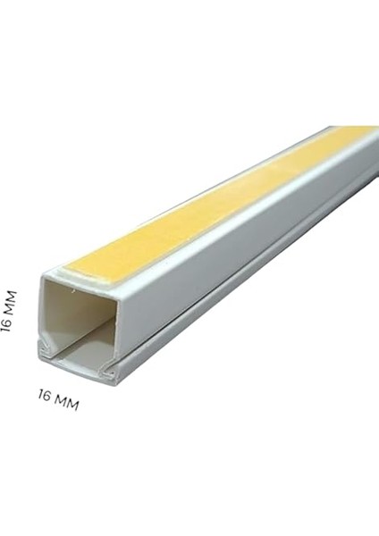 Yapışkanlı Plastik Kablo Kanalı 10 Metre – De-Pa Marka, Kendinden Yapışkanlı, 5X2M, Pvc Kablo Saklama Kanalı – Beyaz, 1. Sınıf Yerli Üretim modelleri