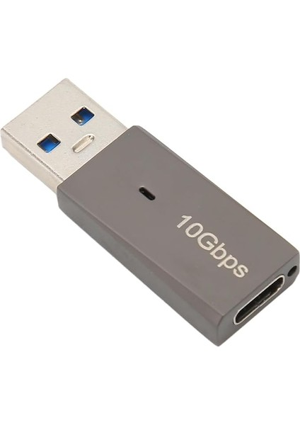 USB 3.1 To Type-C Adaptör 10GBPS (10 Gigabit) Pc ve Bilgisayarlarınızdan Type-C Çıkış Almak Için Çevirici Usb'den Type-C Dönüştürücü Tak ve Çalıştır ADS613