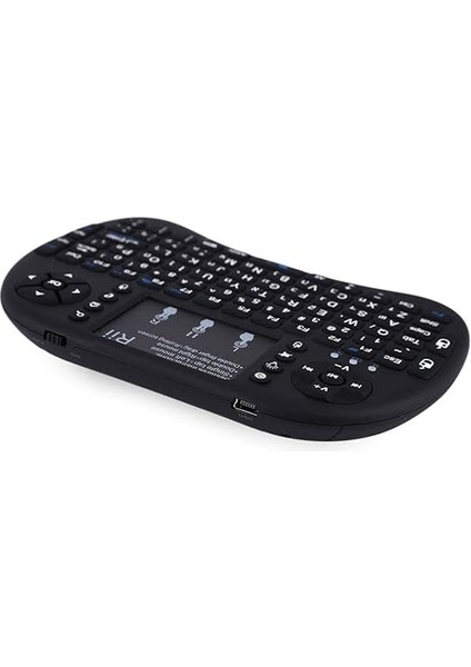Akıllı Tahta ve Akıllı Tv Için Fare Özellikli Kablosuz Mini Klavye Siyah fiyatları