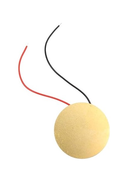 20 Adet 27 mm Piezo Disk Elemanı Sensörü Leads Mic Drum Trigger Akustik Pickup Gitar Için fırsatları