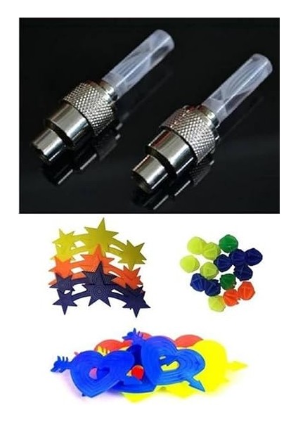 Bisiklet Süsü Seti 4 Lü Bisiklet Süsleme Seti Jant Süsü Jant Işığı fırsatları