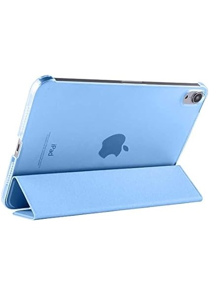 Apple 11 Inç iPad (A16) / iPad Air 10.9 Inç/ipad 10.nesil 10.9 Wi-Fi Tablet ile Uyumlu Tablet Kılıfı Smart Cover Uyku Modlu Standlı Arkası Sert Şeffaf Kapak Siyah fiyatları