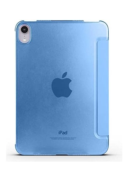 Apple 11 Inç iPad (A16) / iPad Air 10.9 Inç/ipad 10.nesil 10.9 Wi-Fi Tablet ile Uyumlu Tablet Kılıfı Smart Cover Uyku Modlu Standlı Arkası Sert Şeffaf Kapak Siyah fırsatları