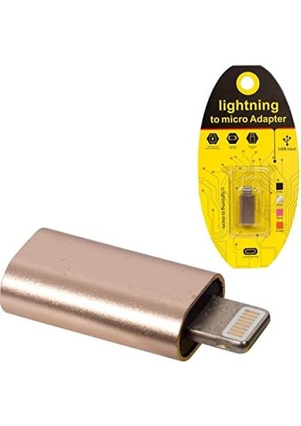 To Lightning Dönüştürücü Adaptör, Gold