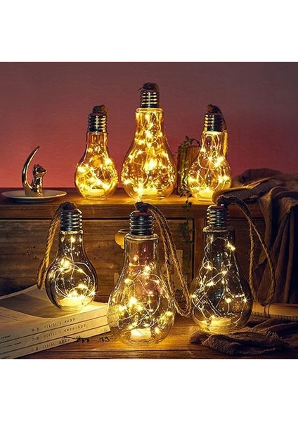 Sarkıt Lamba, Ampul, LED Işık Zinciri, Pilli, Tekstil Kablo, Asma Lamba, Elektriksiz Pille Çalışır, Bahçe Lambası, Fener, Doğum Günü, Düğün, Noel Için Aydınlatma KX015 (Şeffaf) modelleri