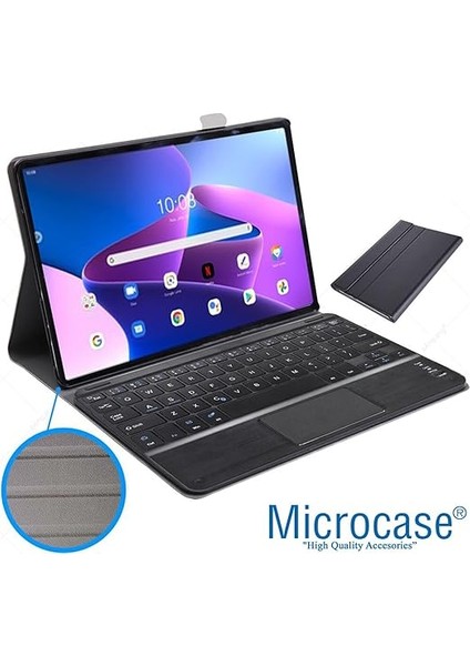 Lenovo Tab M10 TB328FU 10.1 Inch / T328 Bluetooth Touchpad Klavyeli Kılıf-Bkk5 modelleri
