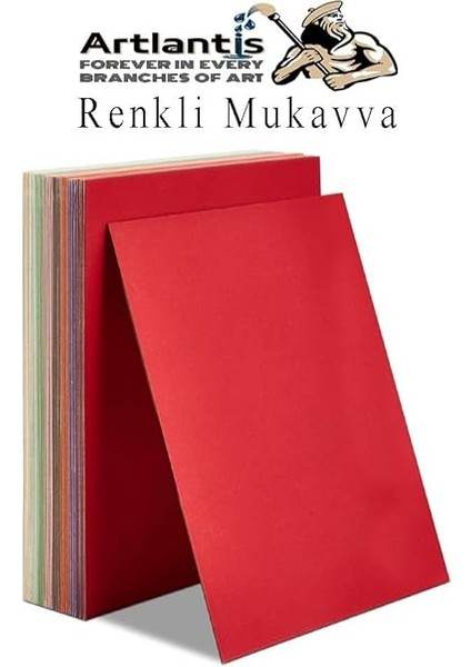 Renkli Mukavva 10 Renk 50X70 cm 1 Paket Sert Renkli Karton 1.0 mm Okul Okul Öncesi Anasınıfı Hobi Etkinlik modelleri
