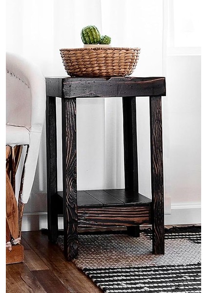 Ahşap Yan Sehpa, Küçük Başucu Sehpası (Expresso)