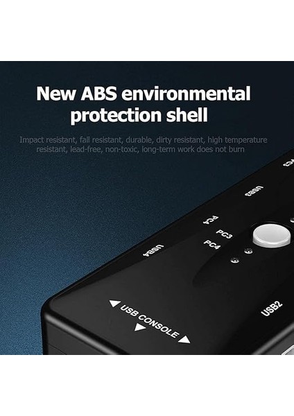 AL-4210 4 Port USB Kvm Switch 4 Pc Kasa Tek Kontrol Çoklu VGA modelleri