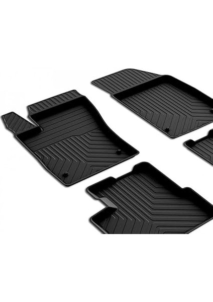 Autoaccessories Fiat Egea Sedan ile Uyumlu 4d Havuzlu Kauçuk Paspas 2015 ve Üstü fırsatları