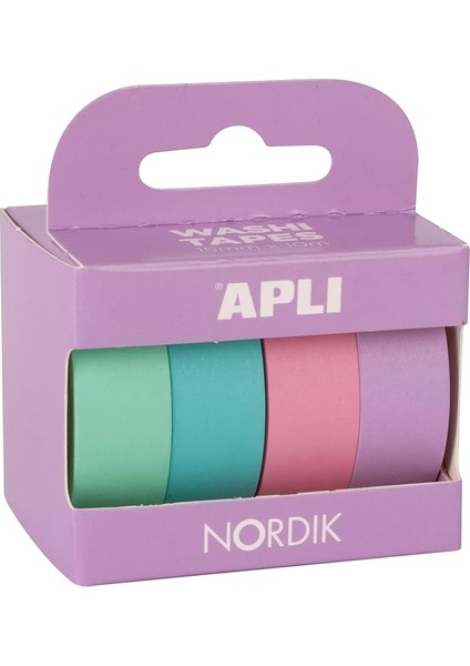 Bant Apli 4 Renk Bant Pastel