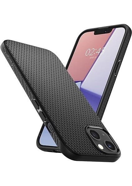 iPhone 13 Kılıf Liquid Air Matte Black - ACS03519 fırsatları