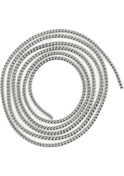 Şarj Aleti Kablosu Kablo Kordon Koruyucu Spiral Sarma Kılıf Koruma (Gümüş)